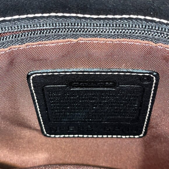 Coach black leather computer tote ipad bag - Picture 13 of 13